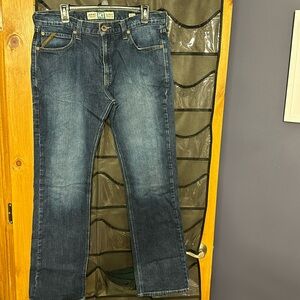 Men’s Ariat slim fit straight, cut jeans